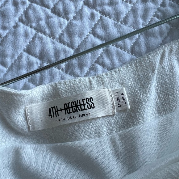 ASOS wrap linen midi skirt - Picture 6 of 6